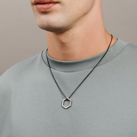  HEXAGON / black rhodium