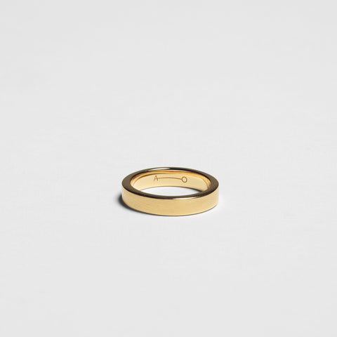  5MM RING / gold - alexorso