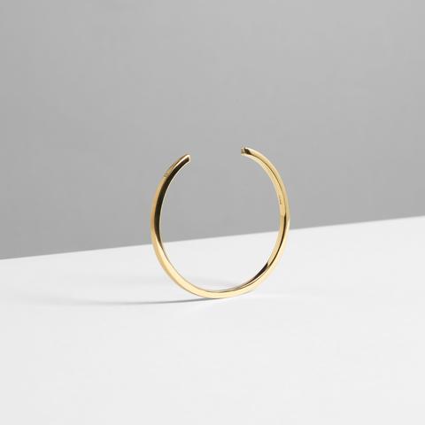  3.5MM CUFF / gold + brown diamond - alexorso