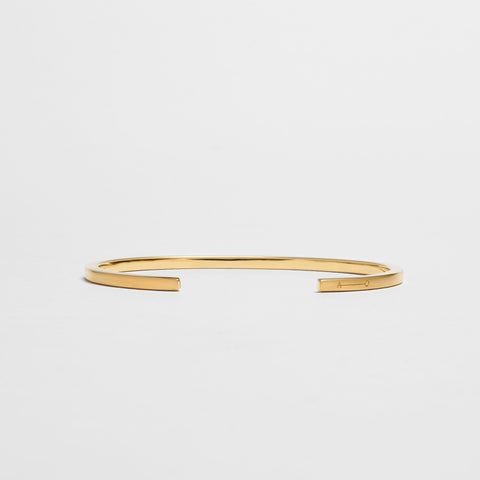  3.5MM CUFF / gold + brown diamond - alexorso