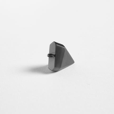 LARGE SHARK TOOTH / ruthenium - alexorso