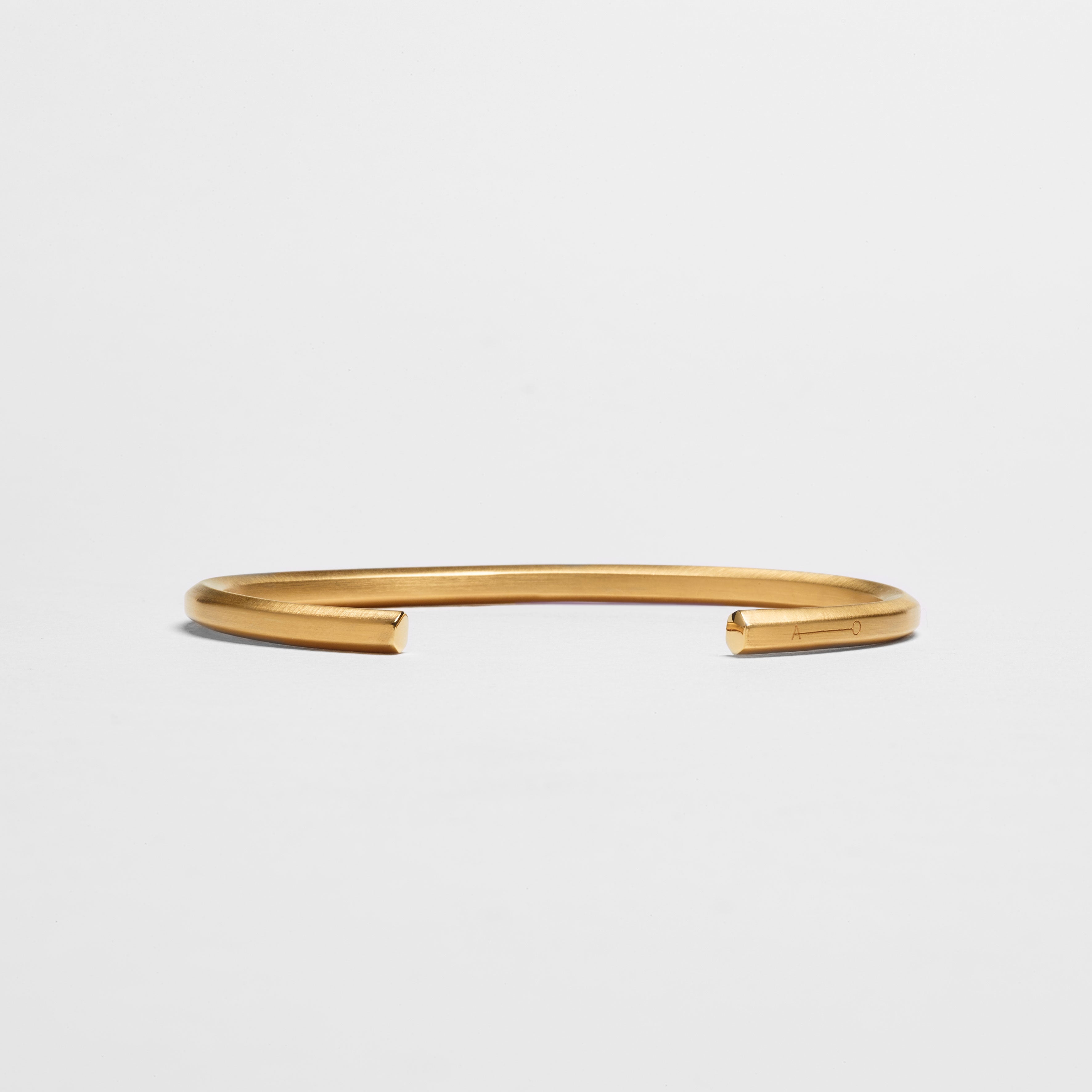 HEXAGON CUFF / gold - alexorso