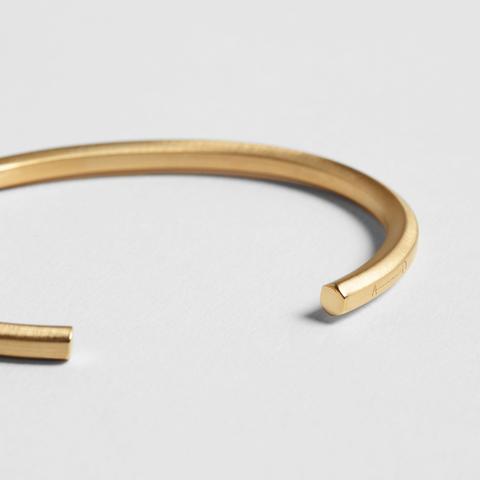 HEXAGON CUFF / gold - alexorso