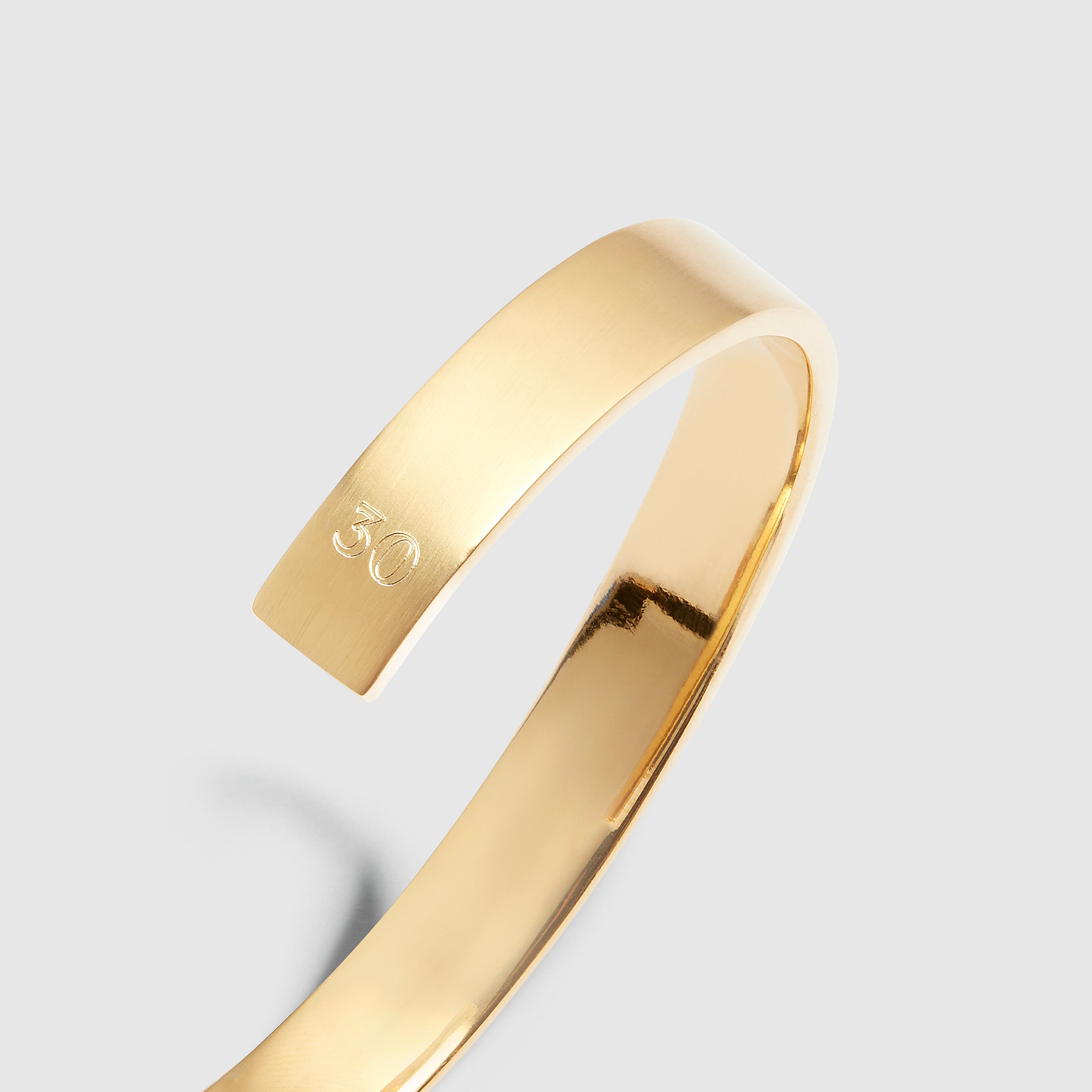 10MM CUFF / gold