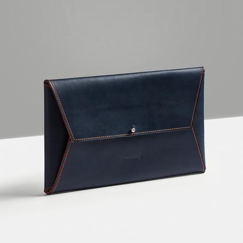  265MM JEWELLERY WALLET / Navy + Orange