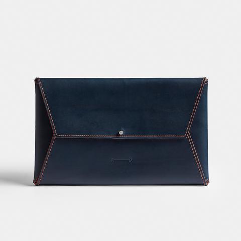  265MM JEWELLERY WALLET / Navy + Orange